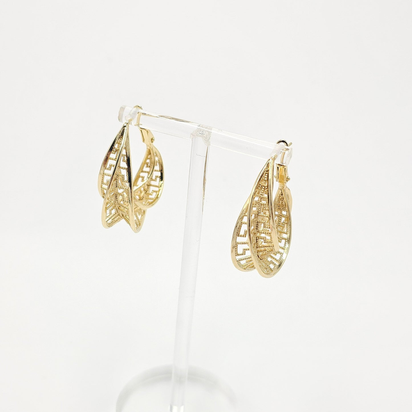 medium hoops earrings.