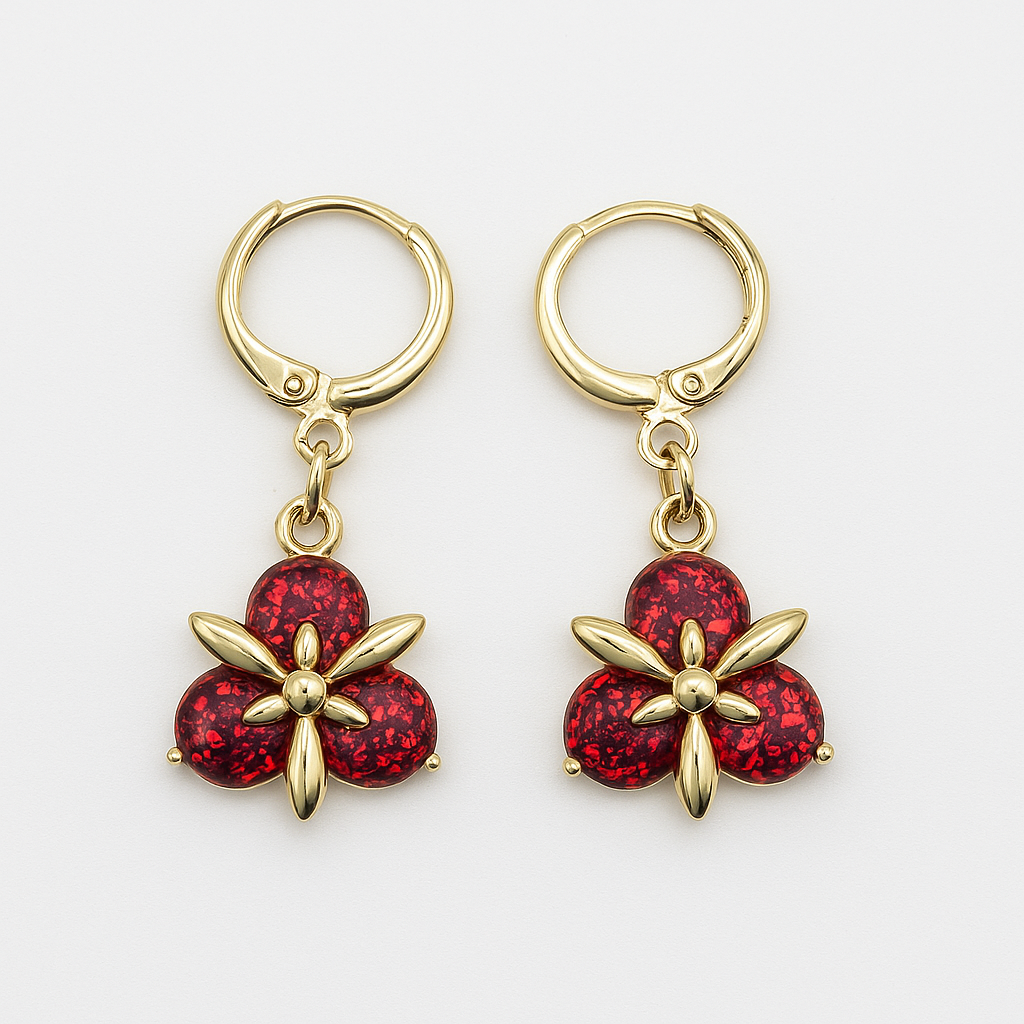 multicolor earring. size small