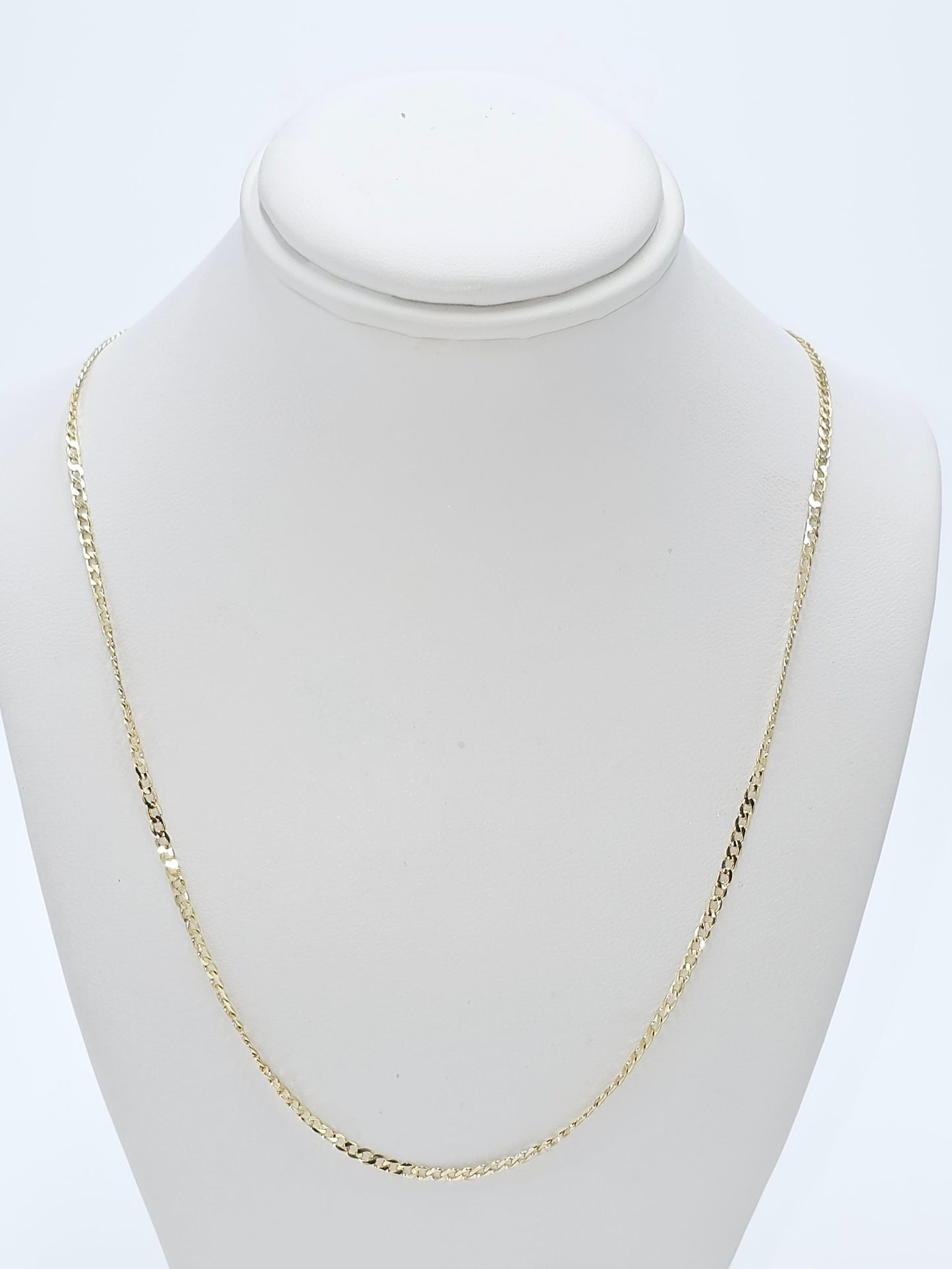 Cuban link chain. 2mm