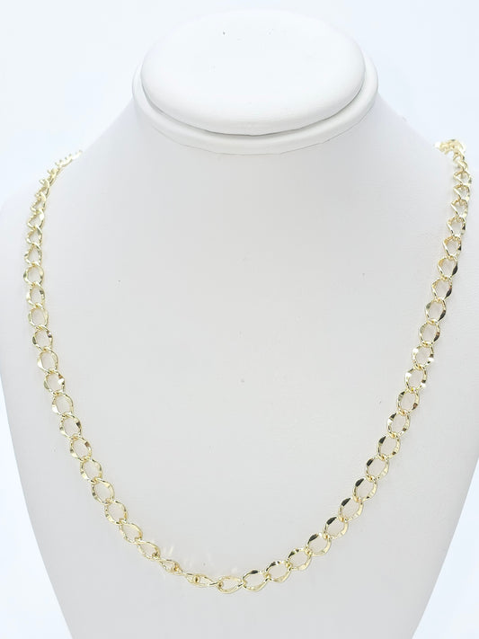 Cuban link chain. 5mm