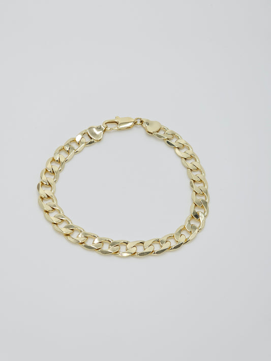 Anklet cuban link.   11mm