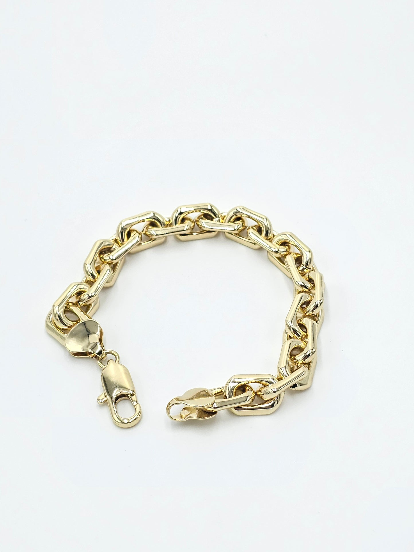 chunky paperclip bracelet