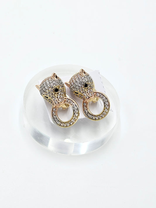 leopard Earring