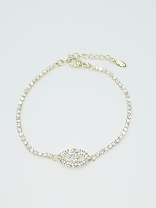 Eye Zircon bracelet