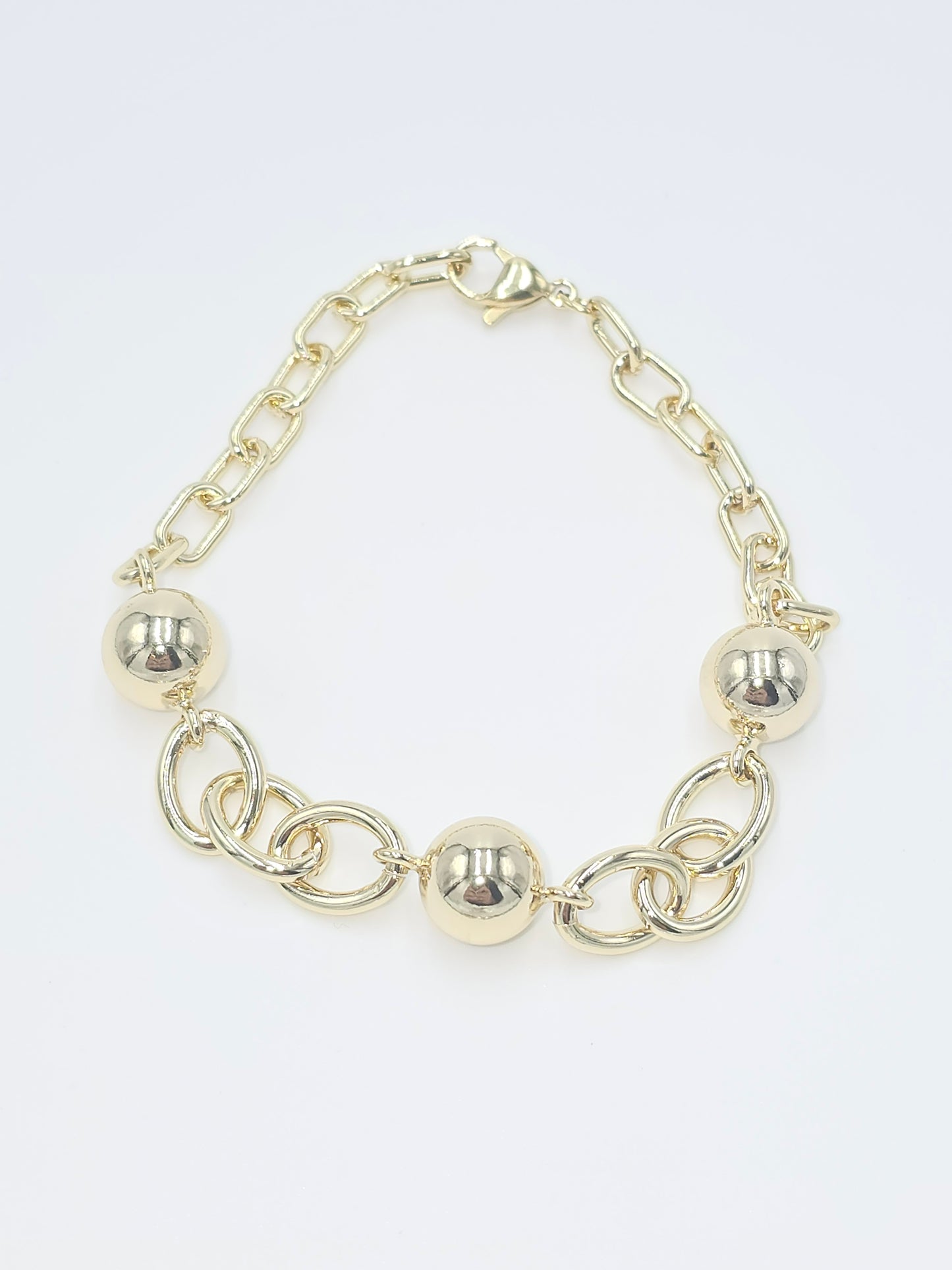 Ball Paperclip Bracelet