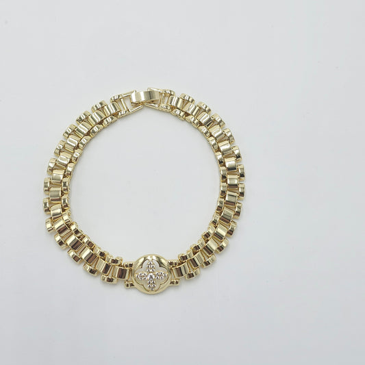 Trebol bracelet. size 18cm