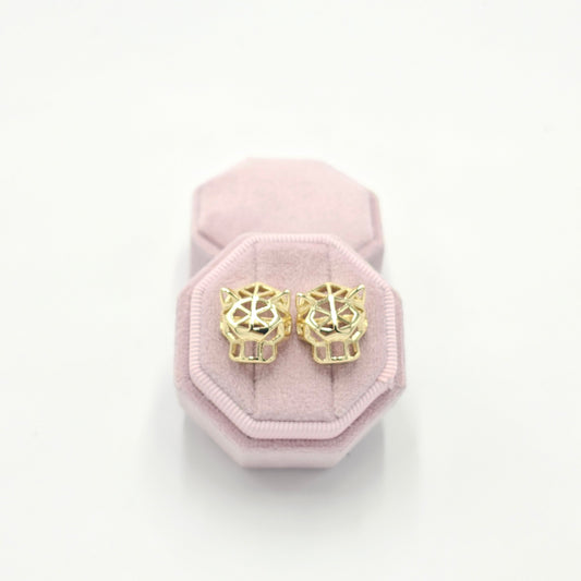 panther earrings. size medium