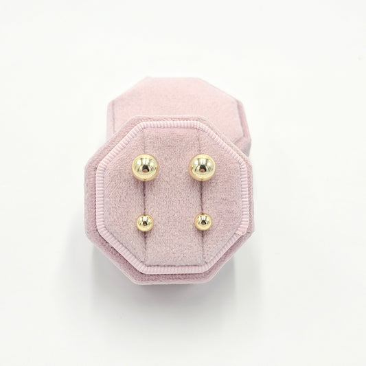 Ball earrings. size small