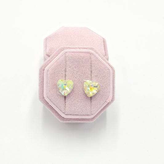 galaxy crystal earrings. size small