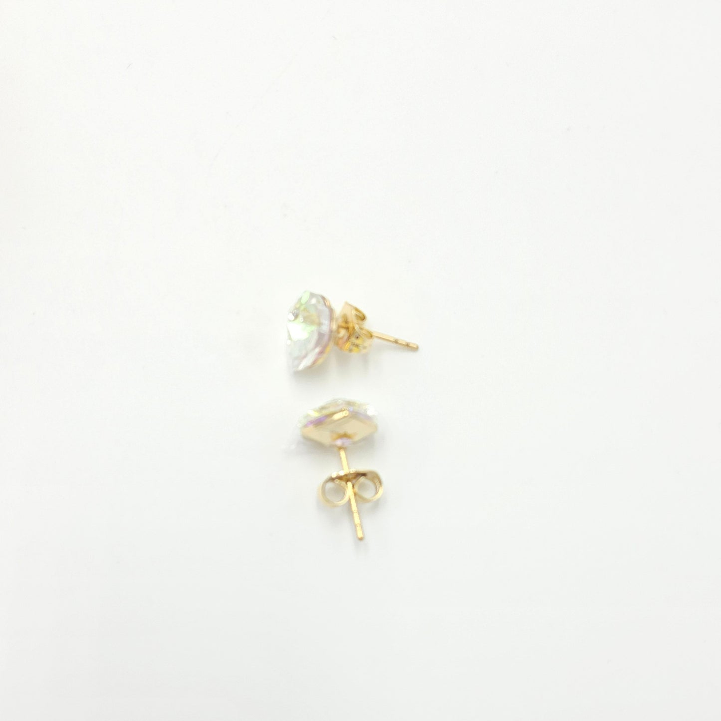 galaxy crystal earrings. size small