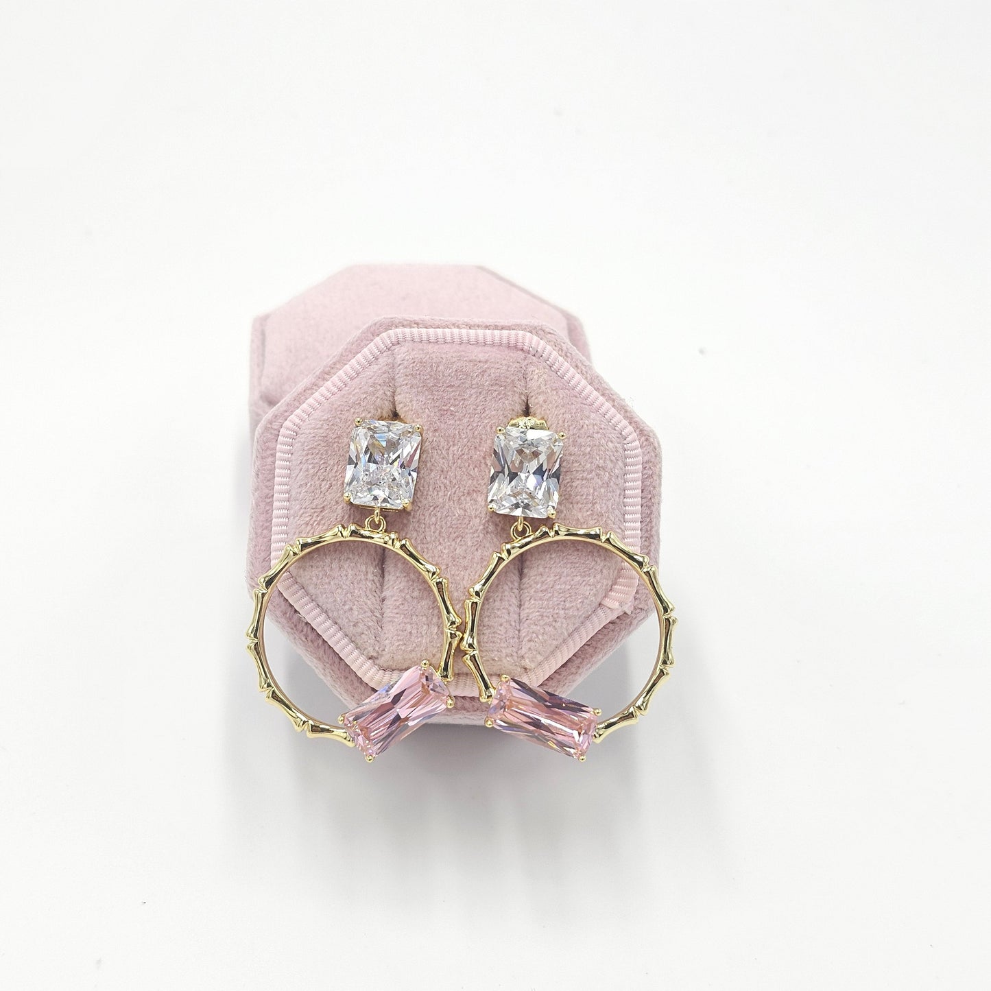 multicolor earrings. size medium