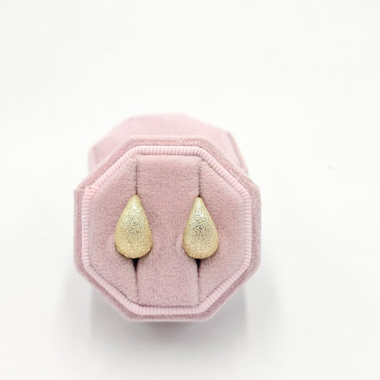 golden earrings. size small