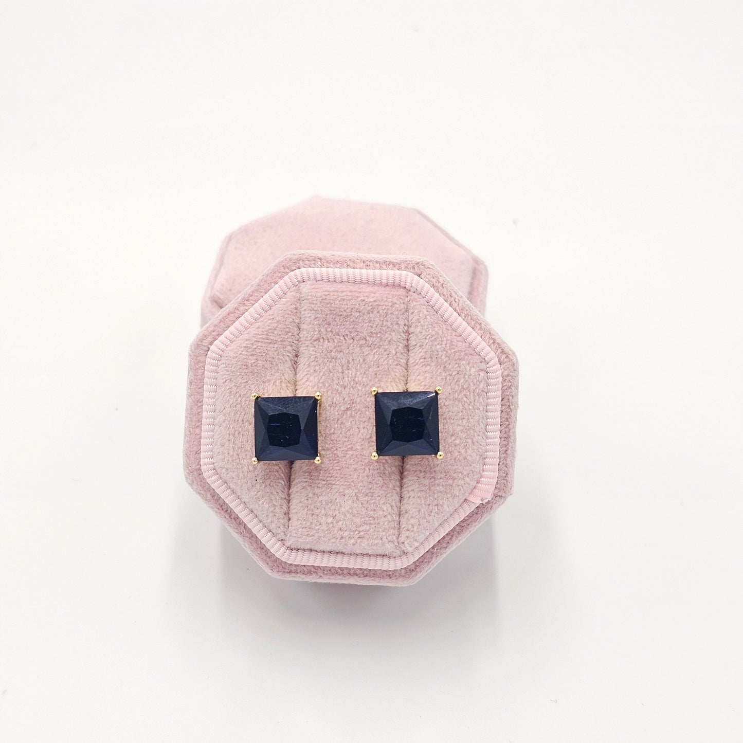 zircon multicolor earrings.
