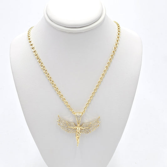 Isis pendant and chain. size 21 inches
