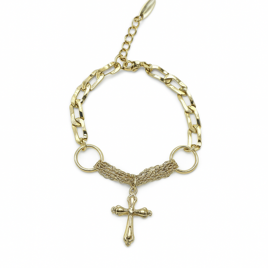 Cross bracelet. size 18+3cm
