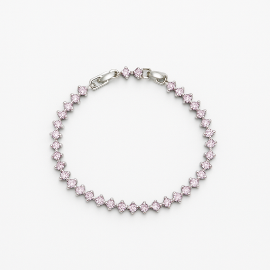 Pink bracelet. size 18cm