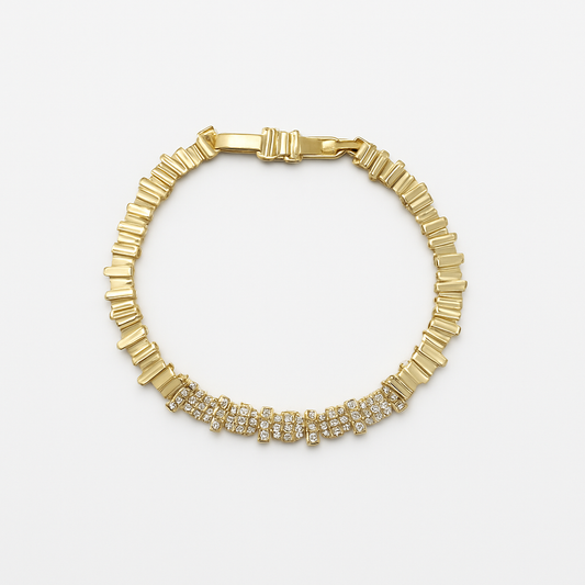 zircon bracelet. size 18 cm