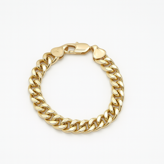 Cuban link bracelet. size 19cm