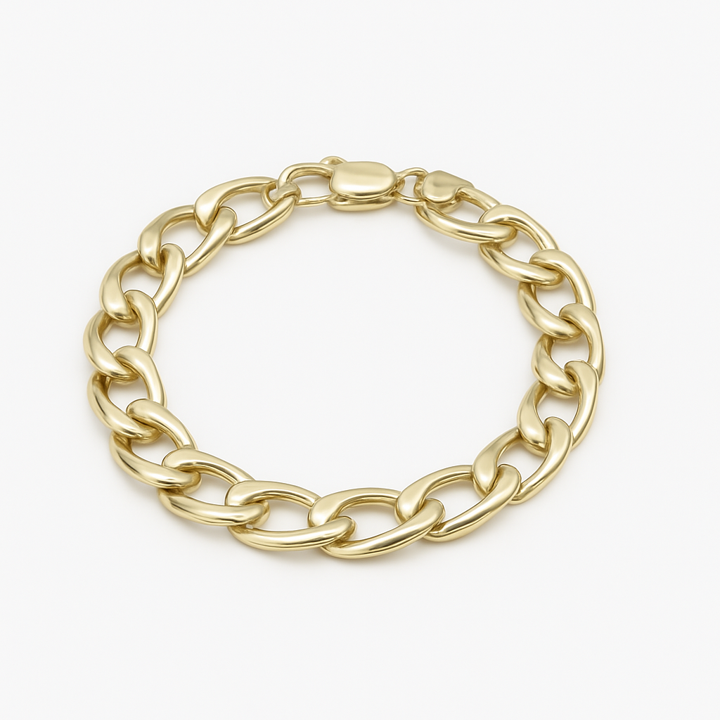 Cuban link bracelet. size 20cm