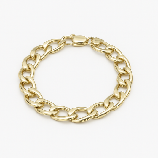 Cuban link bracelet. size 20cm