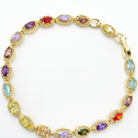 Multicolor bracelet. 17cm