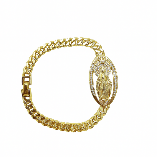 virgen bracelet. size 19 cm