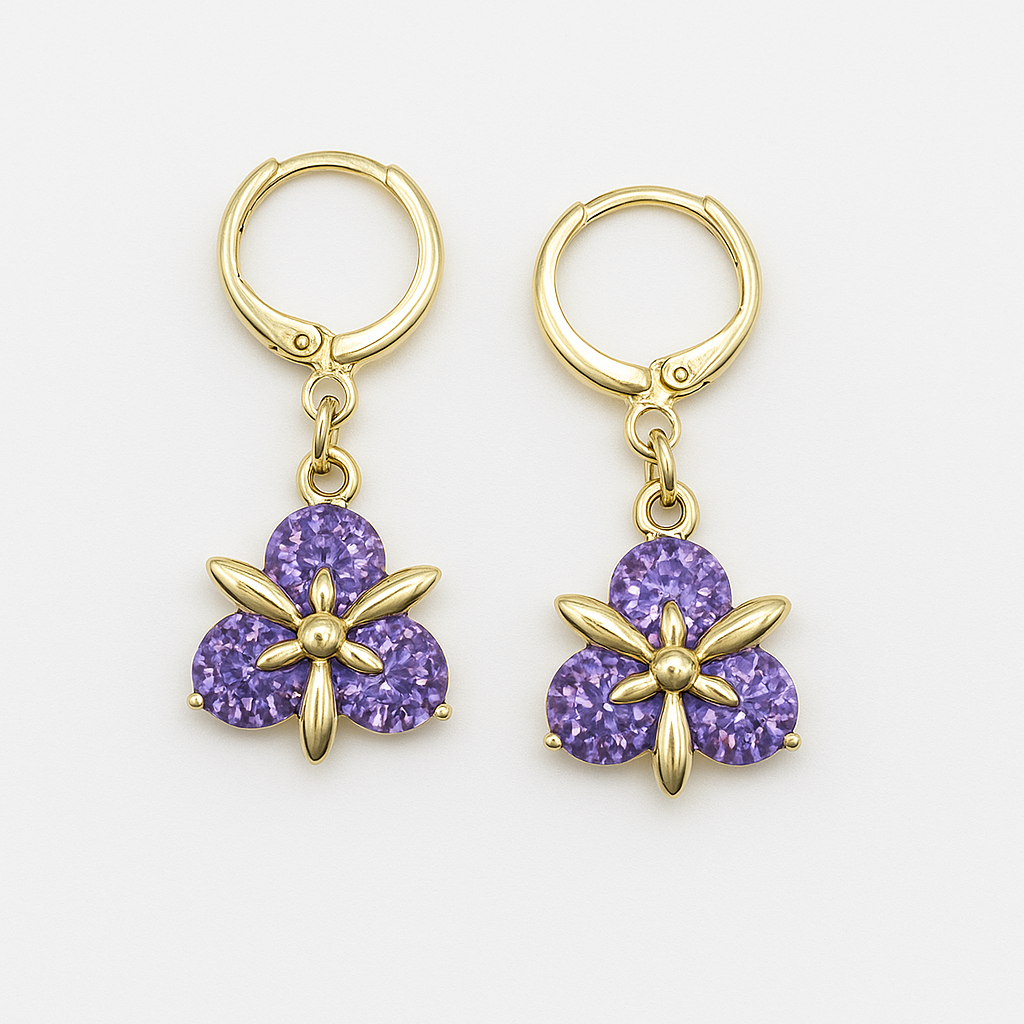 multicolor earring. size small