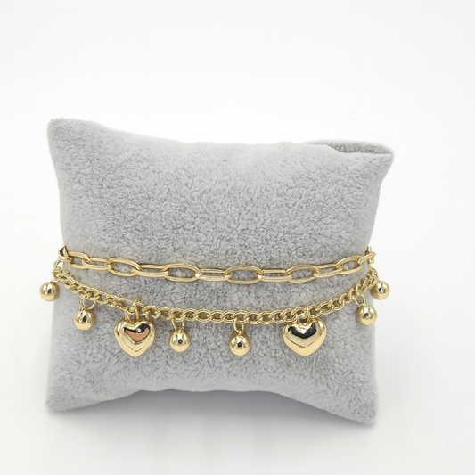 charm bracelet. size 18cm