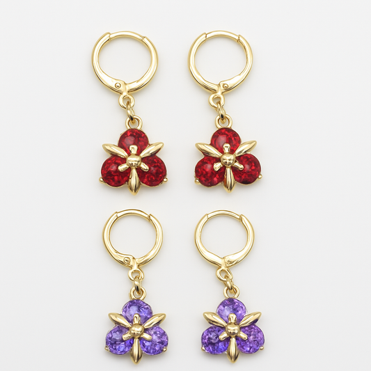 multicolor earring. size small