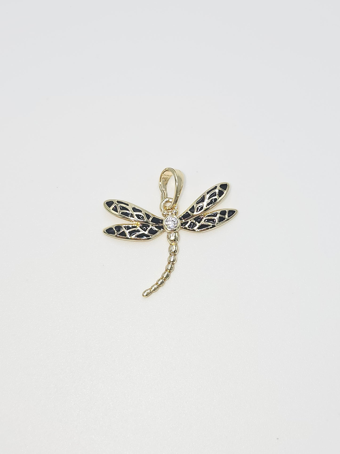 Dragonfly pendant. ( Chain not included)