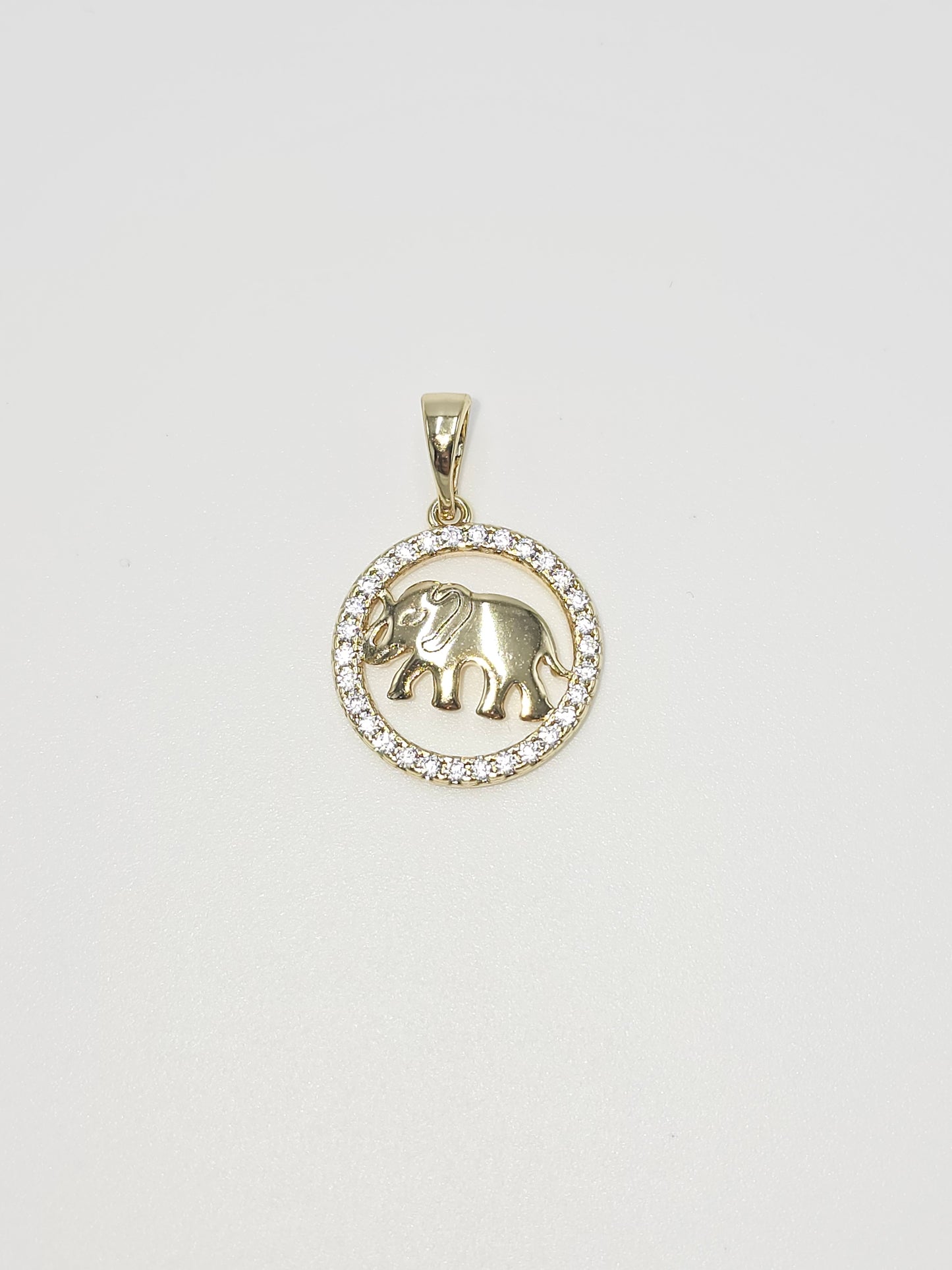 Elephant pendant. ( Chain not included)