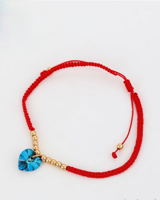 Blue Heart bracelet