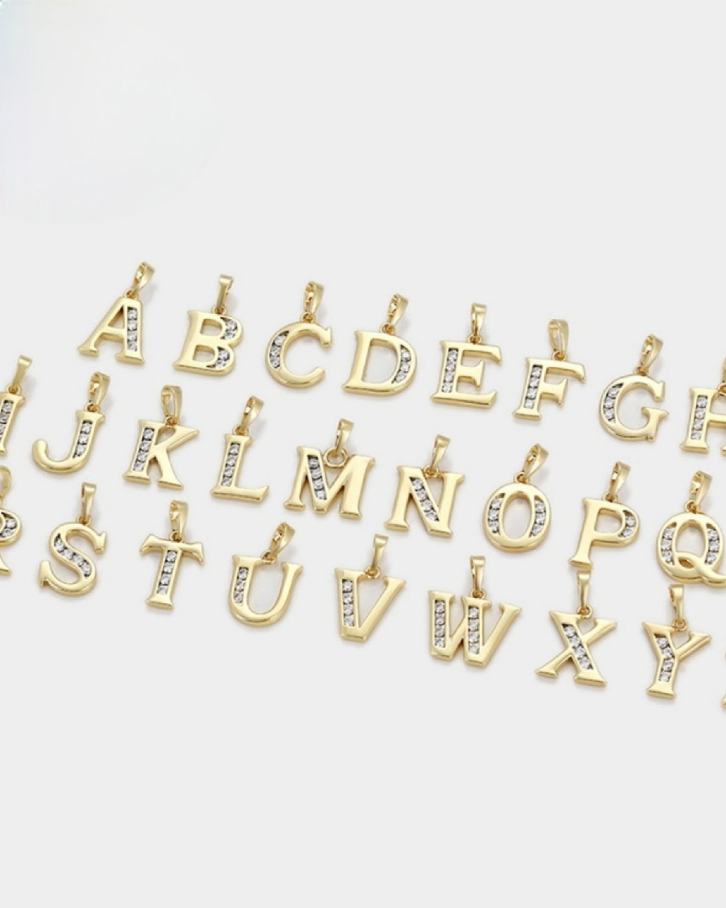Assorted Letter Charms